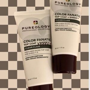 Pureology Color Fantasy Top‎ Coat + Sheer Clear hair care